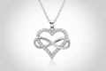 Infinity Heart Necklace